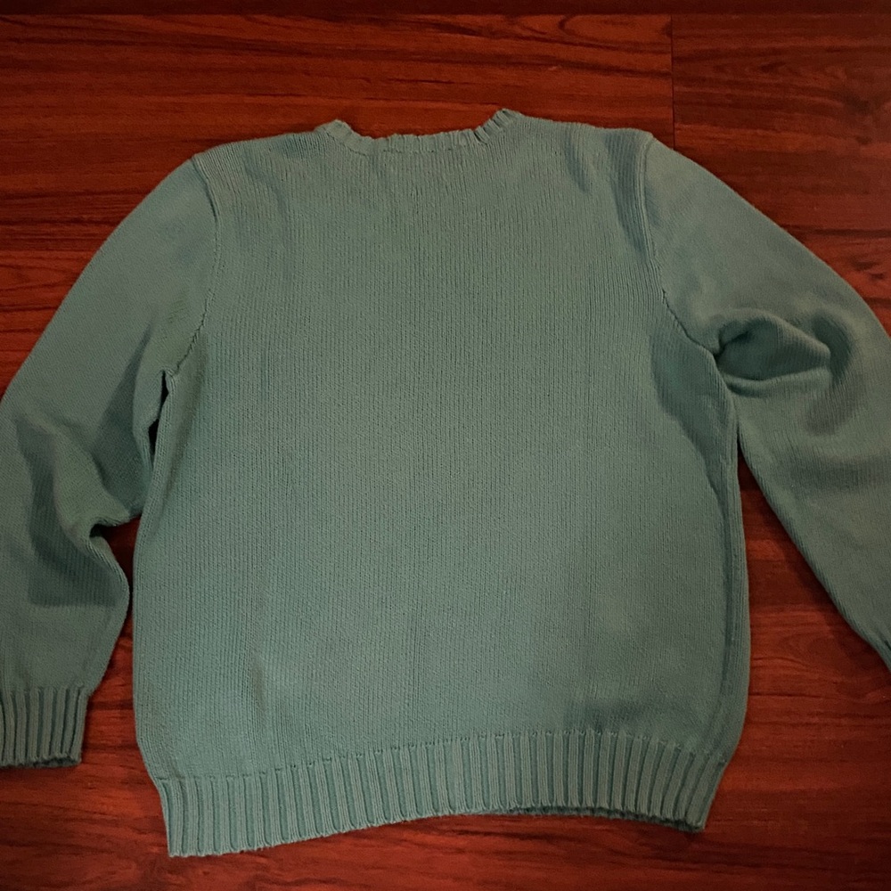 Ralph Lauren Mint Green Crewneck Sweater - Picture 7 of 8
